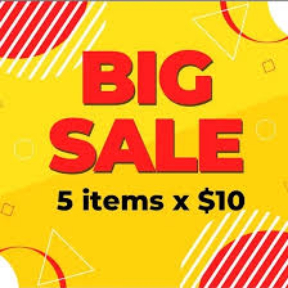 ALL SHOES 5/$10 **$10 MINIMUM ORDER**LIKE YOUR ITEMS FOR OFFER!